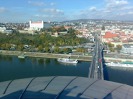 Takhle krásný výhled jsme měly na Bratislavu!